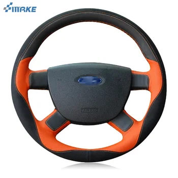 smRKE For Ford Focus 2011-2014 Steering Wheel Cover DIY Hand-stitched Car Interior Case Top Leather
smRKE For Ford Focus 2011-2014 Steering Wheel Cover DIY Hand-stitched Car Interior Case Top Leather