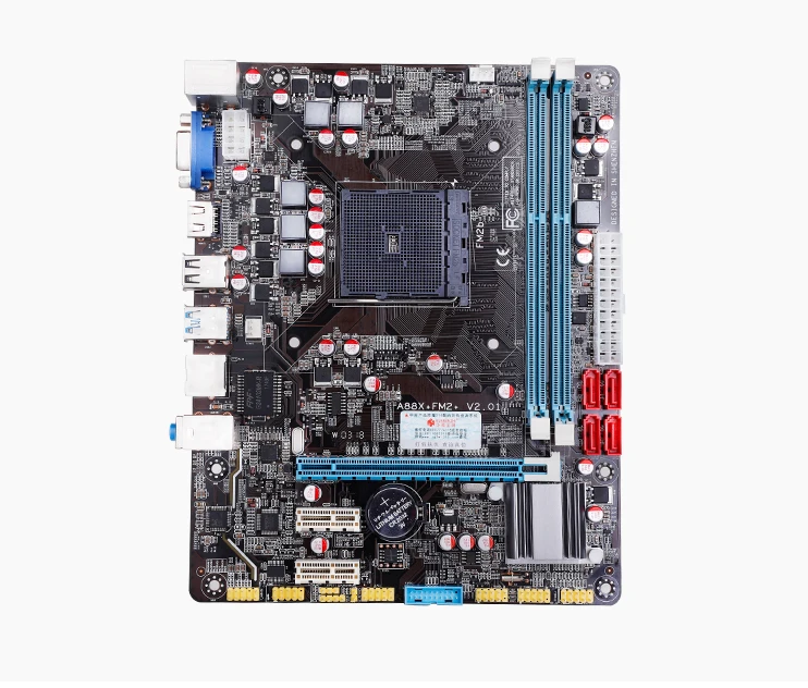 Huanan Zhi A88 материнская плата для AMD FM2 + DDR3 16 Гб SATA2.0 USB3.0 PCI-E M-ATX 215*170 мм |