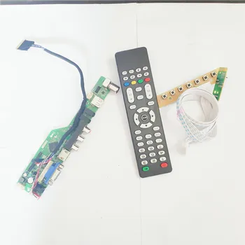 For LP140WH8-TLA1/TLC1 1366*768 T.V53 display controller drive card WLED LVDS 40Pin 14" HDMI VGA USB AV RF laptop panel DIY kit
For LP140WH8-TLA1/TLC1 1366*768 T.V53 display controller drive card WLED LVDS 40Pin 14" HDMI VGA USB AV RF laptop panel DIY kit