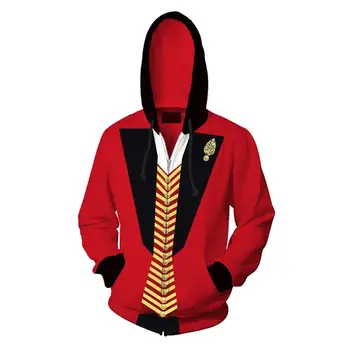 Movie The Greatest Showman P.T. Barnum Uniform Jackets Cosplay Costume 3D Printing Hooded Sweatshirts men women Pullover sweater
Movie The Greatest Showman P.T. Barnum Uniform Jackets Cosplay Costume 3D Printing Hooded Sweatshirts men women Pullover sweater