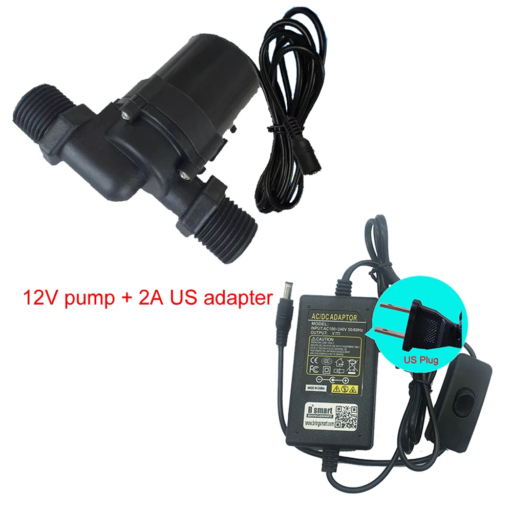 12V pump n 2A US adapter