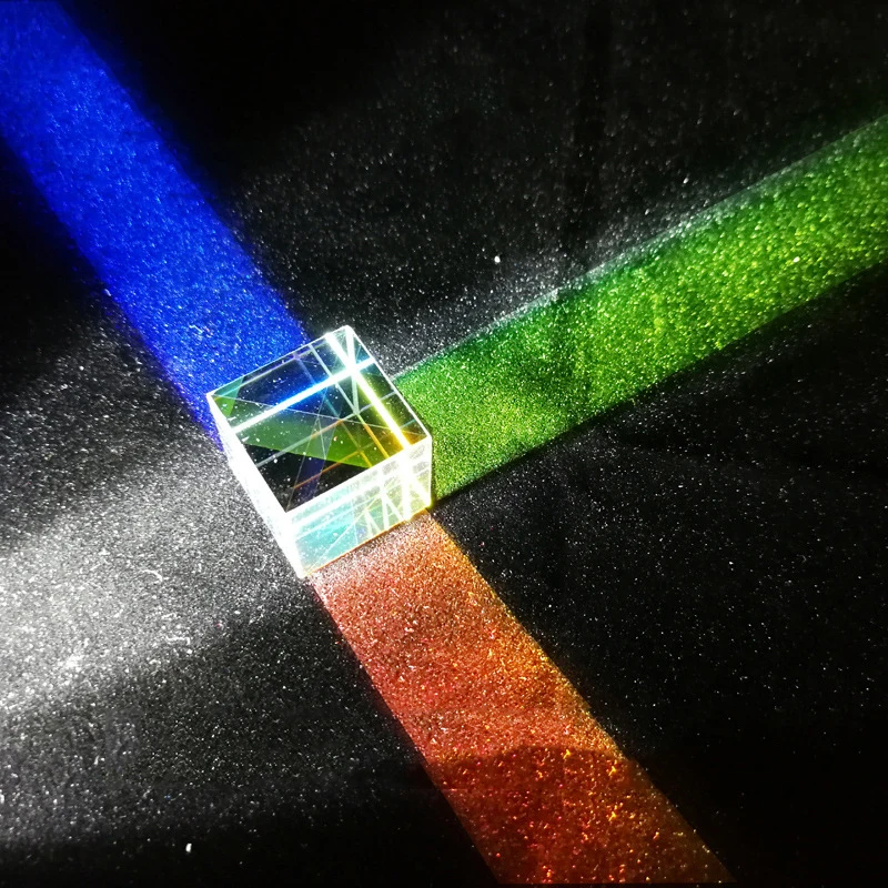 Color cubic prism glass prism optical glass lens hexahedral mirror light cubic optical beam experimental instrument
Color cubic prism glass prism optical glass lens hexahedral mirror light cubic optical beam experimental instrument