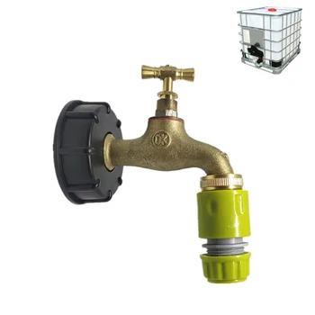 IBC S60X6 Water Tank Outlet 1/2'' Fitting/Connector/Adapter Tap Outlet High Quality And Eco-friendly Material
IBC S60X6 Water Tank Outlet 1/2'' Fitting/Connector/Adapter Tap Outlet High Quality And Eco-friendly Material