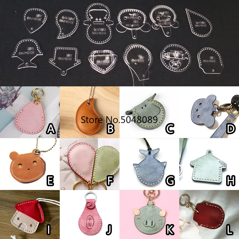 Acrylic Stencil Leather Handmade Craft Key Ring Parts Access Card Sewing Pattern Template Sewing Accessories with Holes
Acrylic Stencil Leather Handmade Craft Key Ring Parts Access Card Sewing Pattern Template Sewing Accessories with Holes