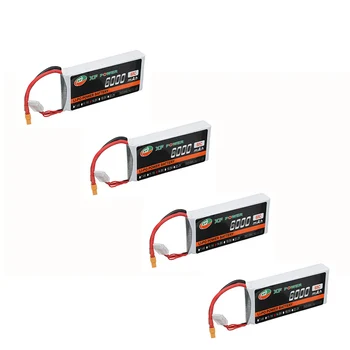 1/2/4 PCS XF-POWER 7.4V 1200mAh 25C 2S Small Tamiya Plug Lipo Battery For RC Drone Quadcopter Multirotor Racing FPV Parts Accs
1/2/4 PCS XF-POWER 7.4V 1200mAh 25C 2S Small Tamiya Plug Lipo Battery For RC Drone Quadcopter Multirotor Racing FPV Parts Accs