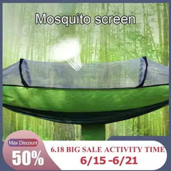 Sapphire Color Matching WZ-043 Automatic Pole Outdoor Hammock Parachute Anti-rollover Single Nylon Double Anti-mosquito J0M1
Sapphire Color Matching WZ-043 Automatic Pole Outdoor Hammock Parachute Anti-rollover Single Nylon Double Anti-mosquito J0M1
