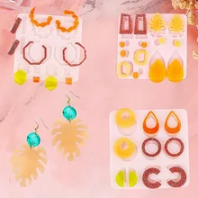 9-14pcs Earring Resin Molds Jewelry Casting Molds Silicone Pendant Mould Epoxy Resin Molds DIY Craft Mould DIY Women Earrings
9-14pcs Earring Resin Molds Jewelry Casting Molds Silicone Pendant Mould Epoxy Resin Molds DIY Craft Mould DIY Women Earrings