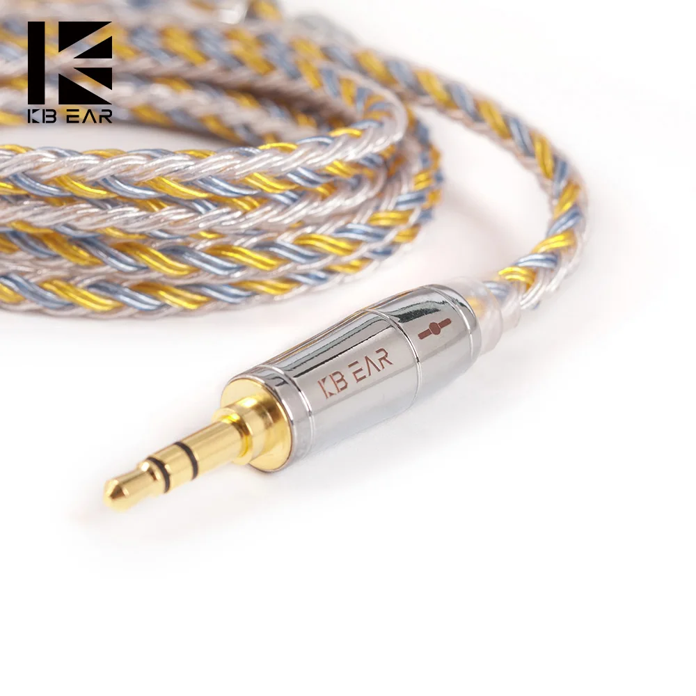 KBEAR 16 core Silver plated cable With 2.5/3.5/4.4 MMCX Earphone Cable KB06 C12 ZS10 TRN V90 BA5 BLON bl03 CCA C12 KZ ZSX QDC
KBEAR 16 core Silver plated cable With 2.5/3.5/4.4 MMCX Earphone Cable KB06 C12 ZS10 TRN V90 BA5 BLON bl03 CCA C12 KZ ZSX QDC