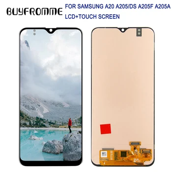BUYFROMME 6.4" INCELL LCD Display for Samsung Galaxy A20 A205 A205F with Touch Screen Digitizer Assembly Adjustable Brightness
BUYFROMME 6.4" INCELL LCD Display for Samsung Galaxy A20 A205 A205F with Touch Screen Digitizer Assembly Adjustable Brightness