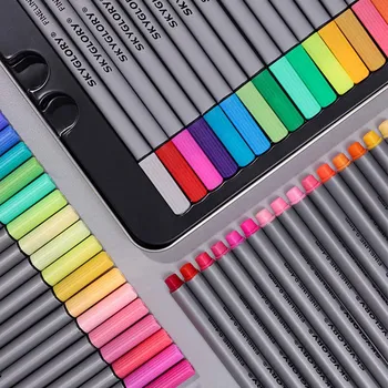 1 Box Double-Ended Slender Resurrect Hook Line Pen 20/24/48/72Color Sketch Pen Fiber Pen Slim Plastic HookLine WatercolorSketch
1 Box Double-Ended Slender Resurrect Hook Line Pen 20/24/48/72Color Sketch Pen Fiber Pen Slim Plastic HookLine WatercolorSketch