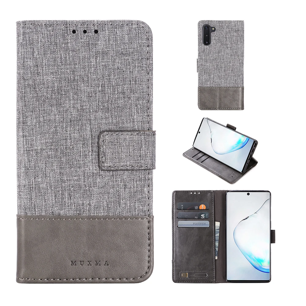 Muxma Case for Samsung Note 10 10+ Canvas Flip Leather Wallet Case For Samsung Galaxy Note 10 Plus Phone Pouch Bag Cover
Muxma Case for Samsung Note 10 10+ Canvas Flip Leather Wallet Case For Samsung Galaxy Note 10 Plus Phone Pouch Bag Cover