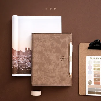 Leather Journal Writing Notebook, 6 Ring Binder Refillable Diary Notepads,Business Planner Personal Organizer(Brown)
Leather Journal Writing Notebook, 6 Ring Binder Refillable Diary Notepads,Business Planner Personal Organizer(Brown)