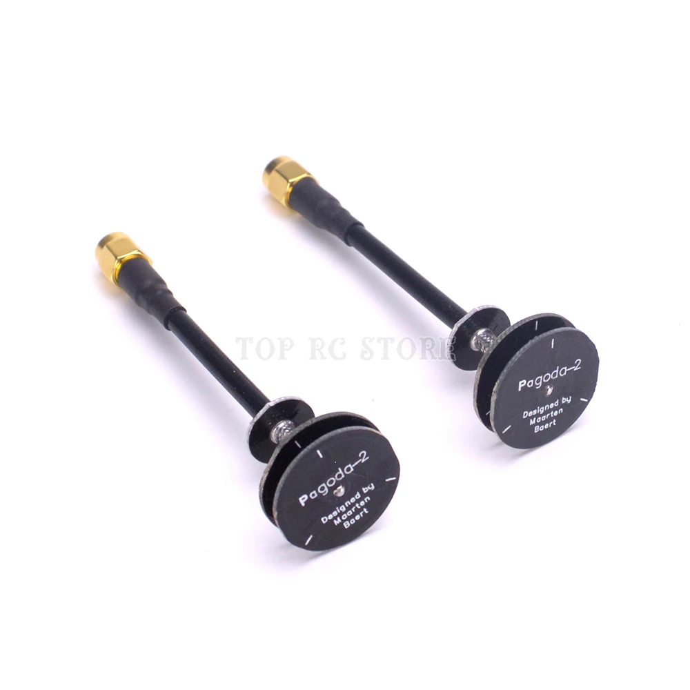 Pagoda-2 Pagoda 2 RHCP 5.8GHz FPV transmitter Antenna SMA & RP-SMA Plug Connector for Rooster 230 RC Racing Drone 1pcs | Игрушки и