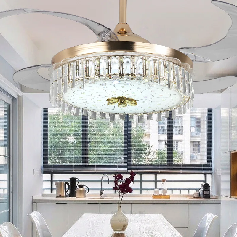 LED Ceiling Fan Light Modern Minimalist Ceiling Fans Light Golden Three-color Dimming Ceiling Fan with Light
LED Ceiling Fan Light Modern Minimalist Ceiling Fans Light Golden Three-color Dimming Ceiling Fan with Light