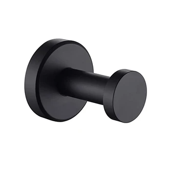 Coat Hook SUS304 Stainless Steel Single Round Robe Towel Hook Bathroom Kitchen Garage Home Storage Utility Hanger Matte Black
Coat Hook SUS304 Stainless Steel Single Round Robe Towel Hook Bathroom Kitchen Garage Home Storage Utility Hanger Matte Black