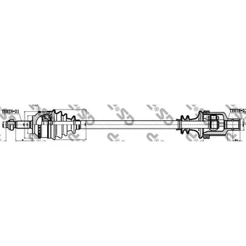 Drive right renaultclio II (BB _ cb _)/lutecia1.4 (55 kW) 1998.09-2005.05frmtengine e7j 634 e7j 63 GSP art. 250336 
Drive right renaultclio II (BB _ cb _)/lutecia1.4 (55 kW) 1998.09-2005.05frmtengine e7j 634 e7j 63 GSP art. 250336