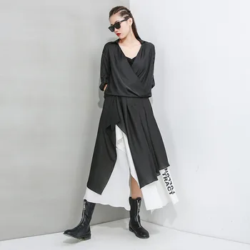 WOMENGAGA 2020 Summer New Patchwork Asymmetrical Casual Loose Solid Womens Skirt Personality Elastic Waist Print Fashion A219
WOMENGAGA 2020 Summer New Patchwork Asymmetrical Casual Loose Solid Womens Skirt Personality Elastic Waist Print Fashion A219
