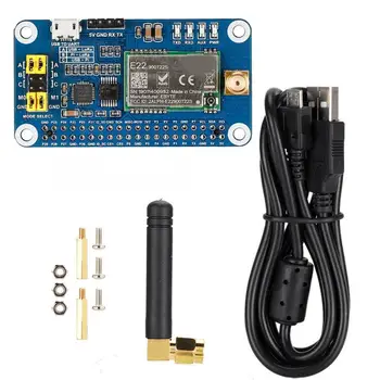 SX1262 915MHz for LoRa HAT USB to UART Chip 4 LED Indicators Expansion Board for Raspberry pi Module
SX1262 915MHz for LoRa HAT USB to UART Chip 4 LED Indicators Expansion Board for Raspberry pi Module