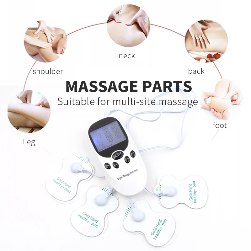 Tens Unit Electronic Low Frequency Therapy Body Neck Pulse Dual Channel Meridian Machine Neck Massager Muscle Stimulator
Tens Unit Electronic Low Frequency Therapy Body Neck Pulse Dual Channel Meridian Machine Neck Massager Muscle Stimulator