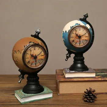 European and American Creative spherical ornament table top household clock
European and American Creative spherical ornament table top household clock