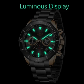 Relogio Masculino 2020 LIGE Fashion Clock Luxury Brand Classic Mens Watches Top Stainless Steel Waterproof Quartz Watch For Men
Relogio Masculino 2020 LIGE Fashion Clock Luxury Brand Classic Mens Watches Top Stainless Steel Waterproof Quartz Watch For Men