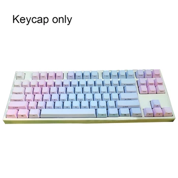OEM Profile Keycap Set PBT Mechanical Keyboard Colorful Cover Rainbow Color Computer Accessory Dyesub Double Shot Fashion Gaming
OEM Profile Keycap Set PBT Mechanical Keyboard Colorful Cover Rainbow Color Computer Accessory Dyesub Double Shot Fashion Gaming