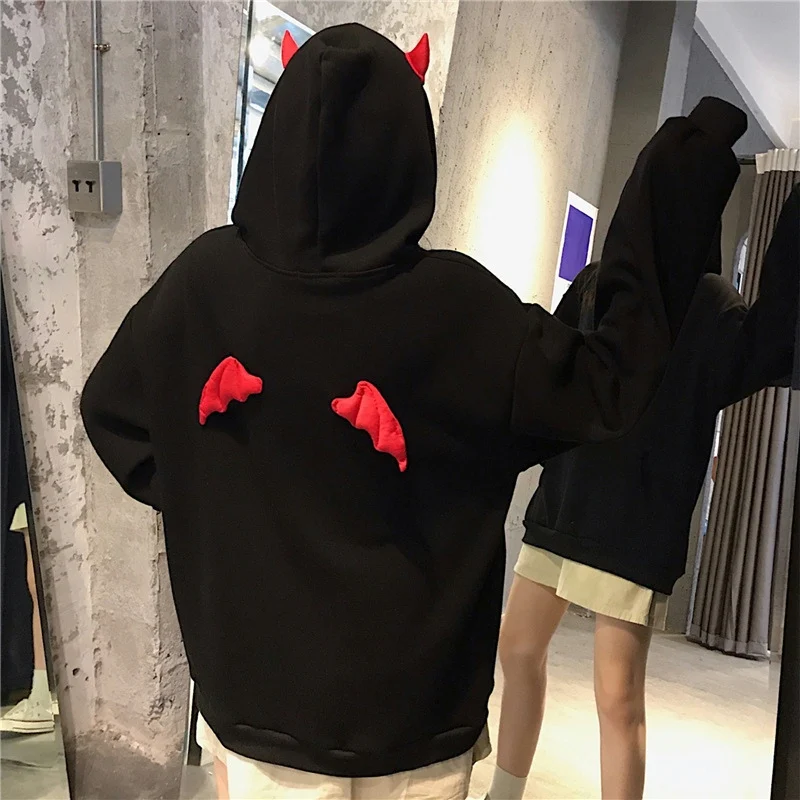 Vintage Bat Sweatshirt Long Hoodies for Women Ulzzang Streetwear Cute Loose Hooded Pullover Sweatshirts Female Harajuku Clothes
Vintage Bat Sweatshirt Long Hoodies for Women Ulzzang Streetwear Cute Loose Hooded Pullover Sweatshirts Female Harajuku Clothes