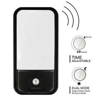 SINCELIGHT LED Bulkhead 20W with PIR Motion Sensor and Dusk to Dawn Photosensor, Dual Mode Switchable and Trigger Lighting Time
SINCELIGHT LED Bulkhead 20W with PIR Motion Sensor and Dusk to Dawn Photosensor, Dual Mode Switchable and Trigger Lighting Time