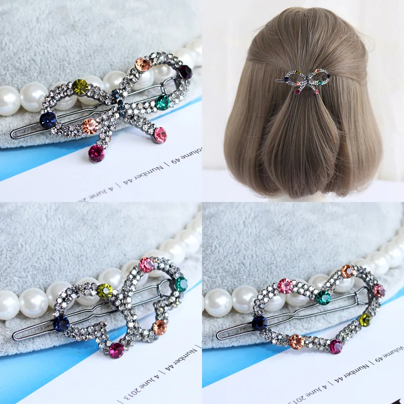 Фото Женская шпилька с кисточками модная для волос со стразами в форме бабочки