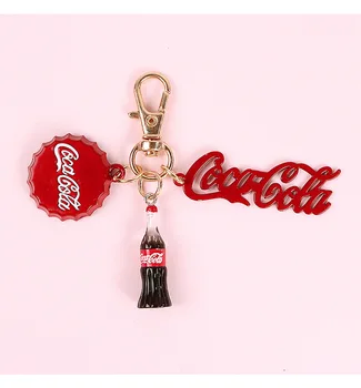 New Cute Cartoon Coke Bottle Key Chain Creative Bag Pendant Key Chain Student Backpack Accessories 
New Cute Cartoon Coke Bottle Key Chain Creative Bag Pendant Key Chain Student Backpack Accessories