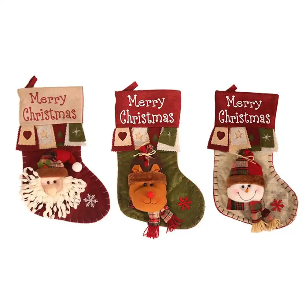 year christmas arrangement socks gift bag christmas decoration