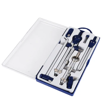 Professional Drawing Compass Set Construction Engineering Hand Drawing Tool Adjustable Precision Drawing Drafting Spring Set
Professional Drawing Compass Set Construction Engineering Hand Drawing Tool Adjustable Precision Drawing Drafting Spring Set