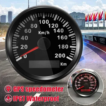 85mm 200 KM/H GPS Speedometer Stainless GPS Speedometer Waterproof Digital Gauges Bike Car Truck Motor Auto With Backlight
85mm 200 KM/H GPS Speedometer Stainless GPS Speedometer Waterproof Digital Gauges Bike Car Truck Motor Auto With Backlight