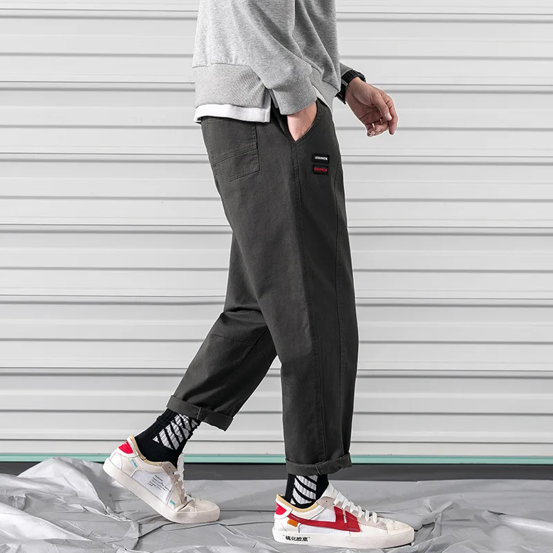 2020 Spring Main Push Large Size Japanese-style Rolling Door Embroidery Casual Capri Pants Trousers M-5x HK 
2020 Spring Main Push Large Size Japanese-style Rolling Door Embroidery Casual Capri Pants Trousers M-5x HK