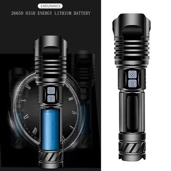 Practical 1800LM Waterproof XHP99 LED Flashlights Multi-functional Durable Outdoor Camping Hunting Zoom Torch Light
Practical 1800LM Waterproof XHP99 LED Flashlights Multi-functional Durable Outdoor Camping Hunting Zoom Torch Light