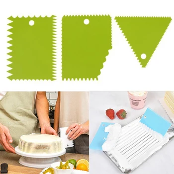 3Pcs/set Cake Scraper Fondant Mousse Cream Spatula Edge Smoother Cupcake Cutter Pastry Mold Baking Decorating Tools Bakeware
3Pcs/set Cake Scraper Fondant Mousse Cream Spatula Edge Smoother Cupcake Cutter Pastry Mold Baking Decorating Tools Bakeware