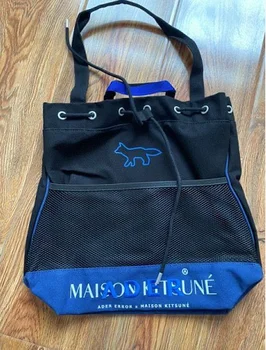 Adererror Fox Embroidery Maison Kitsune Backpack Handbag Unisex 1:1 High-Quality Advanced Design Drawstring Bucket Bag
Adererror Fox Embroidery Maison Kitsune Backpack Handbag Unisex 1:1 High-Quality Advanced Design Drawstring Bucket Bag