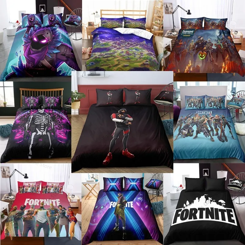 Fortnite Bed Linen Euro Fornite Bedding Set King Size Comforter Bedding Sets Game Pillow Case Quilt Duvet Cover Home Bedroom
Fortnite Bed Linen Euro Fornite Bedding Set King Size Comforter Bedding Sets Game Pillow Case Quilt Duvet Cover Home Bedroom
