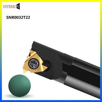 1PC High Quality SNR0032T22 SNL0032T22 Internal Threading Turning Tools Holder CNC Lathe Turning Tool for 22IR/L inserts
1PC High Quality SNR0032T22 SNL0032T22 Internal Threading Turning Tools Holder CNC Lathe Turning Tool for 22IR/L inserts
