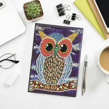 Special Shaped Diamond Painting Notebook Owl Vintage Pattern Part Dill 50 Pages A5 Office School Gifts DIY Writing Crafts 
Special Shaped Diamond Painting Notebook Owl Vintage Pattern Part Dill 50 Pages A5 Office School Gifts DIY Writing Crafts