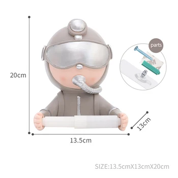 Diver Tissue Holder Storage Ornaments Resin Ornaments 
Diver Tissue Holder Storage Ornaments Resin Ornaments