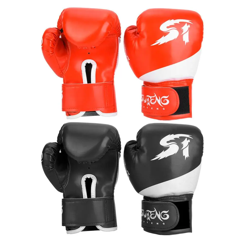 

1 пара, детские боксерские перчатки, для тренировок, боев, подарок на день рождения, спарринговые перчатки для тайского бокса, кикбоксинга
