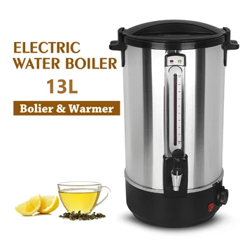 Water Warmer Boiler Machine Drink 13L Kettle Faucet Dispenser Steel Commercial Kitchen Hotel Buffet Use
Water Warmer Boiler Machine Drink 13L Kettle Faucet Dispenser Steel Commercial Kitchen Hotel Buffet Use