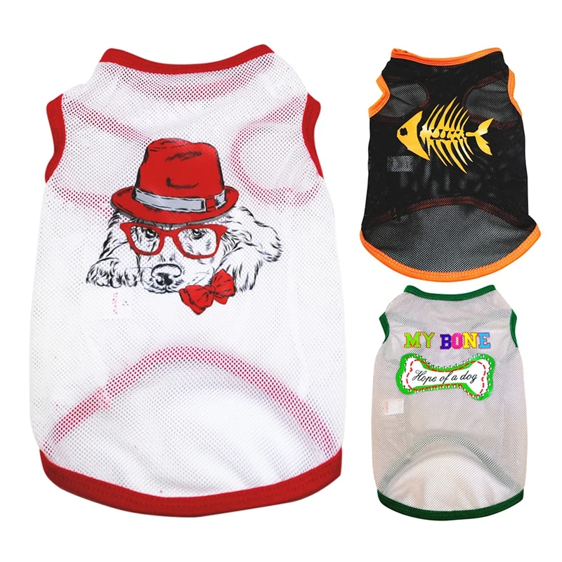 Summer Breathable Mesh Cooling Dog Vest For Small Medium Dogs Cats Puppy Breathable Lightweight Shirt Pet Clothing
Summer Breathable Mesh Cooling Dog Vest For Small Medium Dogs Cats Puppy Breathable Lightweight Shirt Pet Clothing
