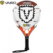 Professional Pala Padel Vairo 8.1 Carbon Paddle Racket Soft EVA Face Tennis Racket With Padel Racket Bag Training Accessories
Professional Pala Padel Vairo 8.1 Carbon Paddle Racket Soft EVA Face Tennis Racket With Padel Racket Bag Training Accessories