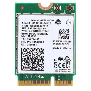 Network Card for Intel AX201NGW WIFI 6 Gigabit 2400M M.2.CNVio2 Interface for Bluetooth 5.0 network card lan
Network Card for Intel AX201NGW WIFI 6 Gigabit 2400M M.2.CNVio2 Interface for Bluetooth 5.0 network card lan