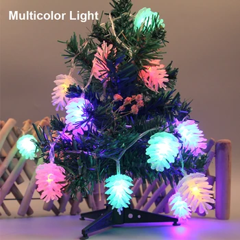 2PCS/Lot 10/20/40LED Christmas Tree Pine Cone Led Lights String Battery Operated Fairy Lights Garlands Wedding Party Decoration
2PCS/Lot 10/20/40LED Christmas Tree Pine Cone Led Lights String Battery Operated Fairy Lights Garlands Wedding Party Decoration
