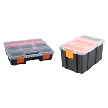 Promotion! 2 Pcs Portable Plastic Tool Parts Box Electronic Component Box Material Box F-290 & F-156D
Promotion! 2 Pcs Portable Plastic Tool Parts Box Electronic Component Box Material Box F-290 & F-156D