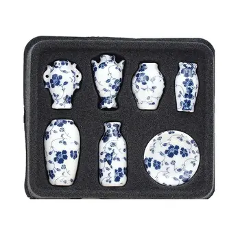 7pcs/set Miniature Dollhouse Mini Ceramic Vase Accessories Doll house Miniatures R7RB
7pcs/set Miniature Dollhouse Mini Ceramic Vase Accessories Doll house Miniatures R7RB