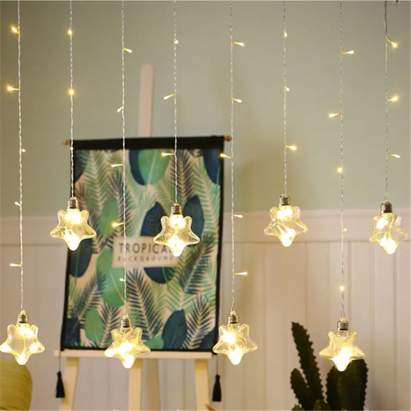 Led Curtain Lights String garland new year Christmas Decorations for Home christmas tree decorations navidad Fairy Lights
Led Curtain Lights String garland new year Christmas Decorations for Home christmas tree decorations navidad Fairy Lights